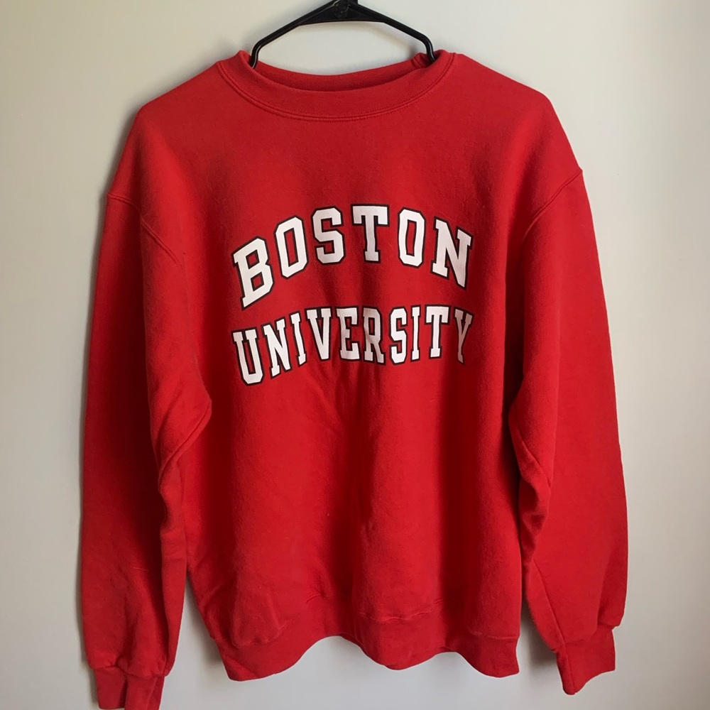 Champion Boston University Crewneck Sweater Size Medium